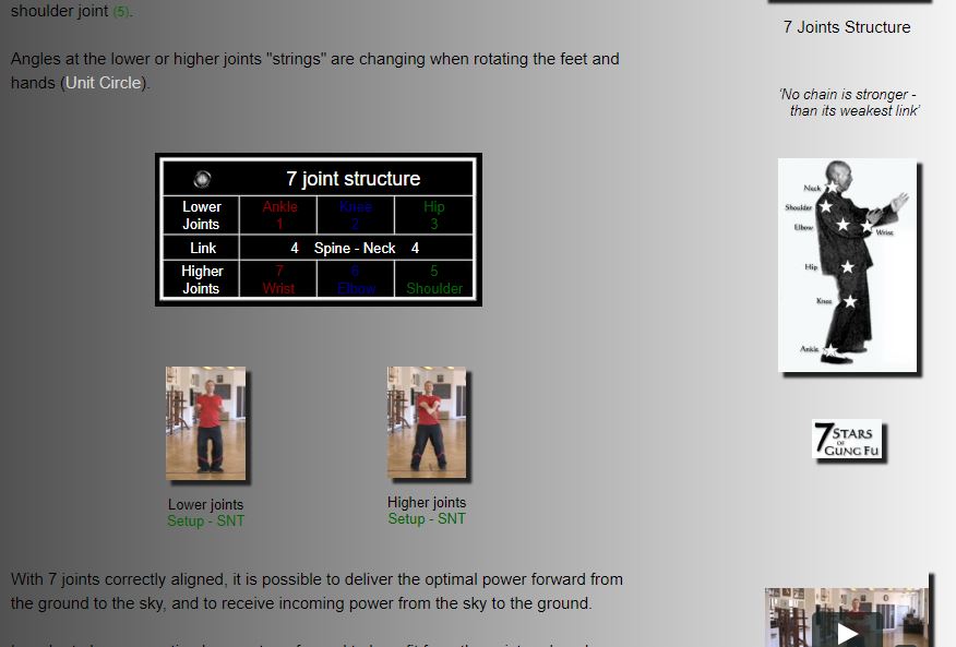 7 Joint structure - Wing Tsun Center - København