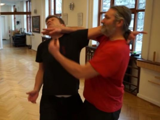 Neck Lock Defense - Wing Tsun